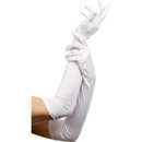 Látkové rukavice bílé 52 cm