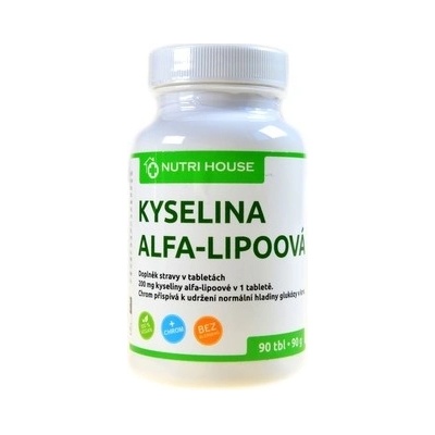 NutriHouse Kyselina Alfa Lipoová ALA 200 mg 90 tablet
