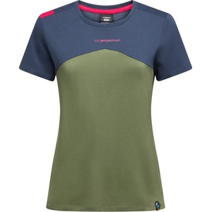 La Sportiva Дамска тениска La Sportiva Women's Roof T-Shirt - Cypress / Night Sky (916-4825-0313)