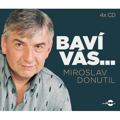 Baví vás Miroslav Donutil - kolekce 4 CD