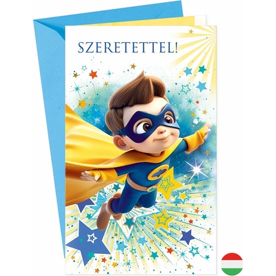 ARGUS Detské blahoželanie pre chlapca HU 17-6071m