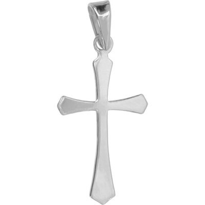 Argento Strieborný prívesok krížik 85114
