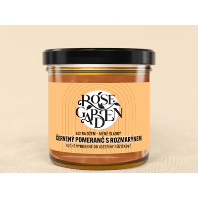 Rose Garden Džem Červený pomaranč a rozmarín 160 g