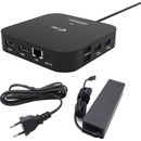 i-Tec USB-C Dual HDMI Docking Station with Power Delivery 100W + Universal Charger 100W C31DUALHDMIDPD100