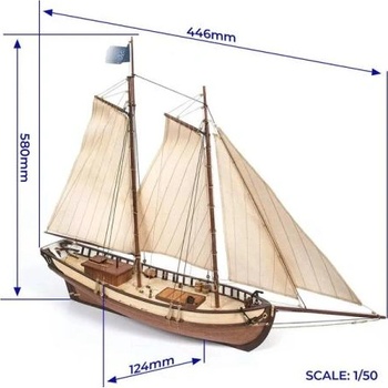 Occre Polaris 1: 50 комплект