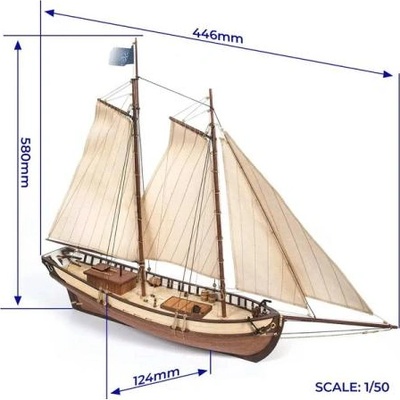 Occre Polaris 1: 50 комплект