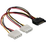 Delock SATA 15pin-2xMolex Converter 65159