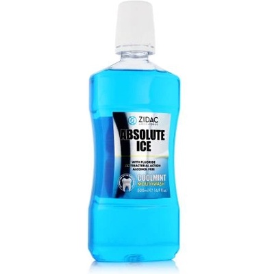 Zidac Laboratories Absolute Ice Coolmint Mouthwash 500 ml вода за уста