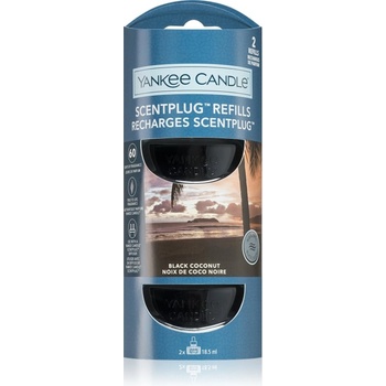 Yankee Candle Black Coconut пълнител за арома дифузери 2x18, 5ml