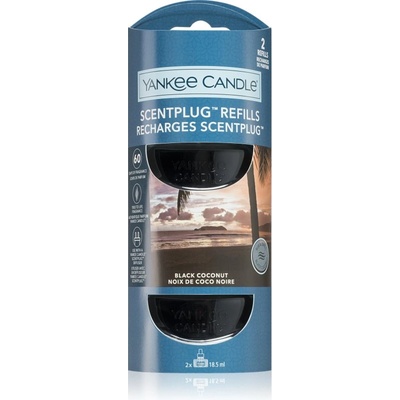 Yankee Candle Black Coconut пълнител за арома дифузери 2x18, 5ml