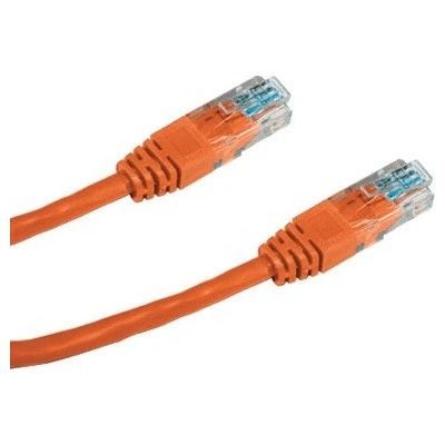 Datacom 1516 CAT5E, UTP, 1m, oranžový