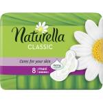 Naturella Дамски превръзки с крилца Naturella Classic - Super, с лайка, 8 броя