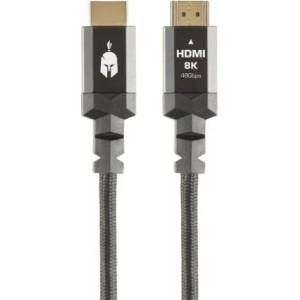 Spartan Gear Кабел Spartan Gear - 075774, HDMI/HDMI, 1.5m, Aluminum (075774)