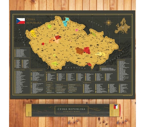 Stieracia mapa Česka