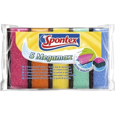 Spontex Megamax houbičky na nádobí 5 ks – Zboží Mobilmania