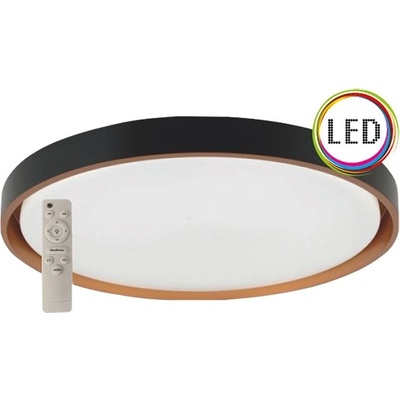 Mitea Lighting M205521-A - LED плафон ф500мм, 45W, 3CCT 3000~6500K, 220~240V, черен/злато (M205521-A)