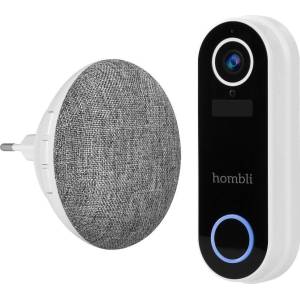 Hombli Смарт комплект Hombli - HBDP, Doorbell 2 и Chime 2, бял (HBDP-0109)