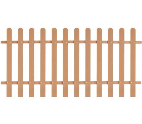 Laťkový plot WPC 200 x 100 cm 568513