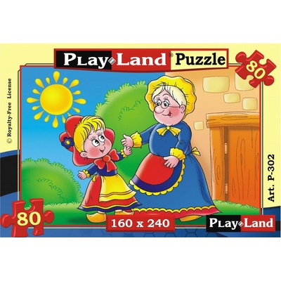 Play Land Пъзел Баба и внучка 80 елемента