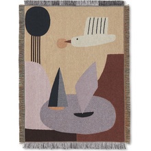 Ferm Living Tapiserie Bird Tapestry Blanket Multi