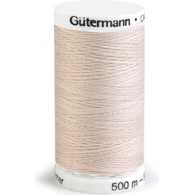 Polyesterové nitě návin 500 m Gütermann Varianta: 299 Almond Oil, Balení: 1 ks