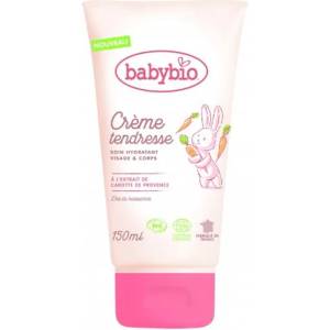 Babybio Овлажняващ крем за лице и тяло Babybio, 150 ml