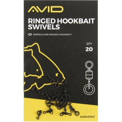 Avid Carp Obratlíky Ringed hookbait swivels – Zboží Dáma Avid Carp Obratlíky Ringed hookbait swivels – Zboží Dáma