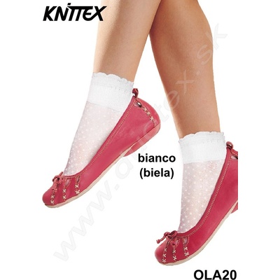 Knittex Ponožky detské Ola20 bianco