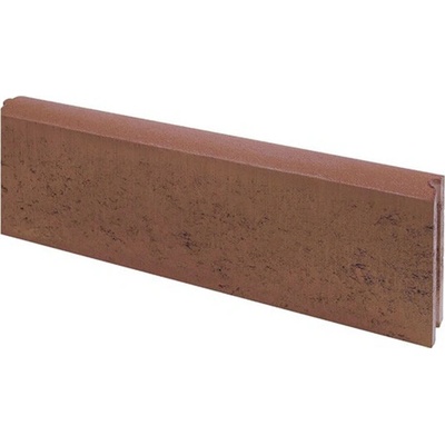 STADREKO s.r.o. Obrubník parkový rovný 100x20x5 cm červený 45 ks