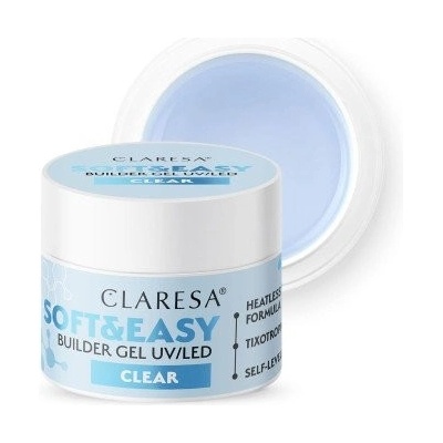 Claresa stavební gel na nehty CLEAR 90 g