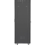 Lanberg rack cabinet 19" free-standing 42U/600x800 (flat pack) with glass door lcd black v2 (FF01-6842-12BL) - gtcomputers