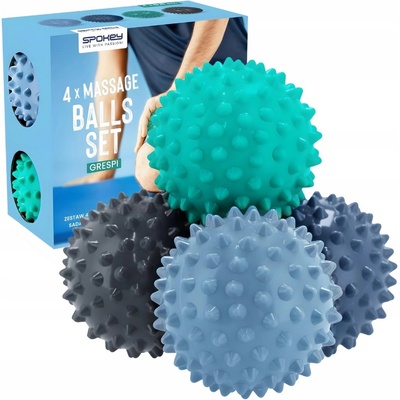 Spokey Grespi sada masážních míčků 4 ks 65 mm