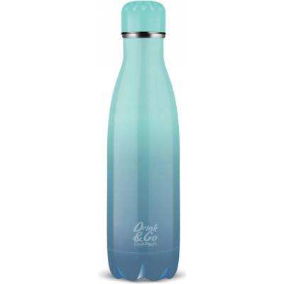 CoolPack termoflaša 500 ml Gradient Blue Lagoon metal