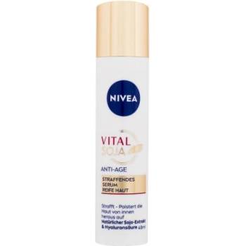 Nivea Vital Soja Anti-Age Serum подмладяващ серум за лице 40 ml за жени