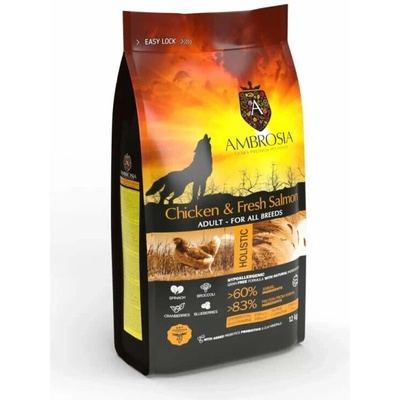 Ambrosia Chicken & fresh Salmon 2 kg