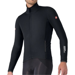 Castelli Мъжко ветрозащитно яке за колоездене Castelli Alpha 150 Jacket Cycling jacket - Light Black / Black - размер M (051-1305-0213)