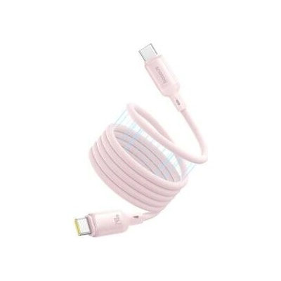 Baseus P10376800311-00 USB-C/USB-C, 1m, růžový