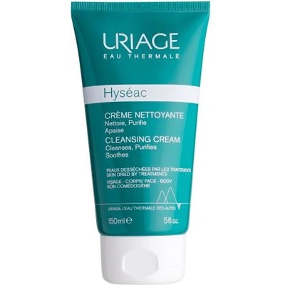 Uriage Hyséac Cleansing Cream пенлив почистващ крем за изсушена от козметика кожа 150 ml унисекс