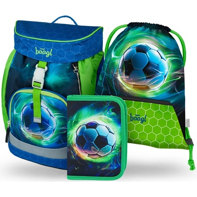 Baagl SET 3 AIRY Fotbal Míč – Hledejceny.cz