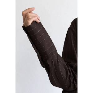 Muuv Muuv. Muuv риза дамска от памук с еластан (koszula.oversize.WHOA)