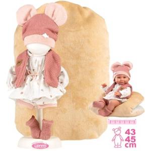 Llorens M738-16 дрехи за кукла бебе NEW BORN размери 40-42 см с аксесоари (4-M738-16)