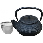 KINGHOFF Чугунен чайник Kinghoff KH 1817, 300 ml, Филтър, Индукция, Черен (9999KH1817) - topmall