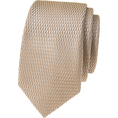 Avantgard Kravata Slim Lux 571-81497 béžová