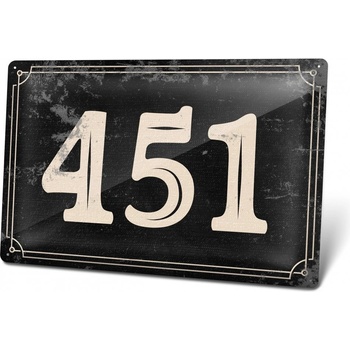 Domovní číslo - Plechová cedulka