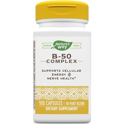 Nature's Way B-50 Complex, 100 капсули, Nature's Way