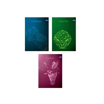 Spree Тетрадка с телчета А4 62л мат/UV Prismatic