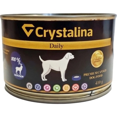 Crystalina Daily Adult 100% jelenina 410 g