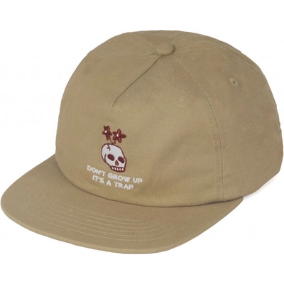 AMERICAN SOCKS DONT GROW UP SNAPBACK Khaki