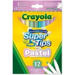 Crayola Crayola: Супер Съвети - комплект от 12 маркера в пастелни цветове (58-7515)