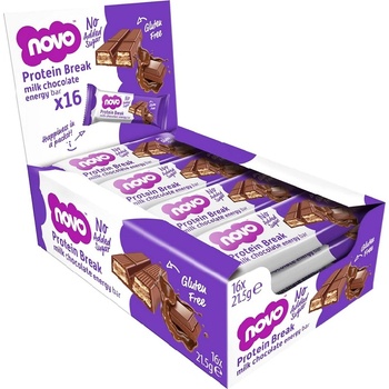 Image 1 of Novo Nutrition Protein Break Bar, 12x21, 5 Grams
